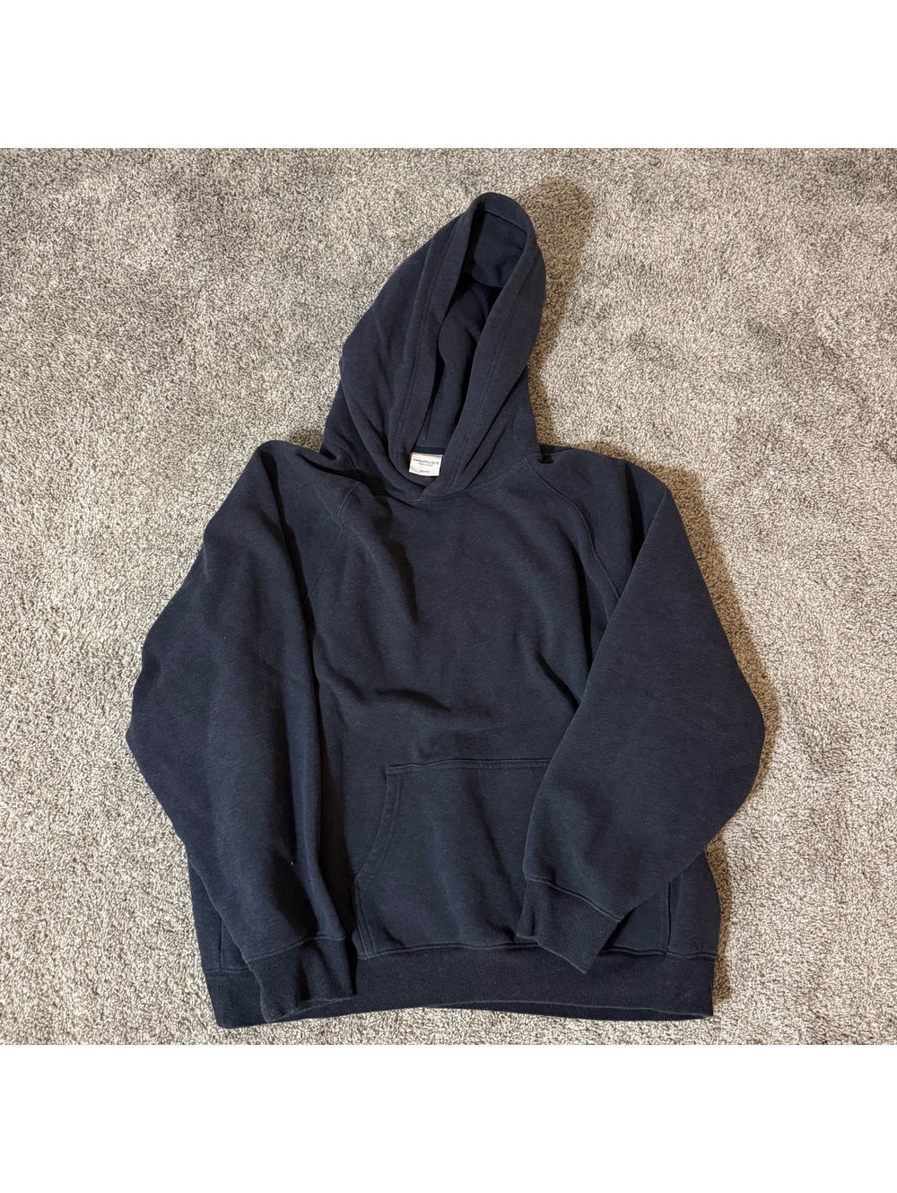 Aritzia Sweatfleece Cozy Fleece Hoodie XL Black